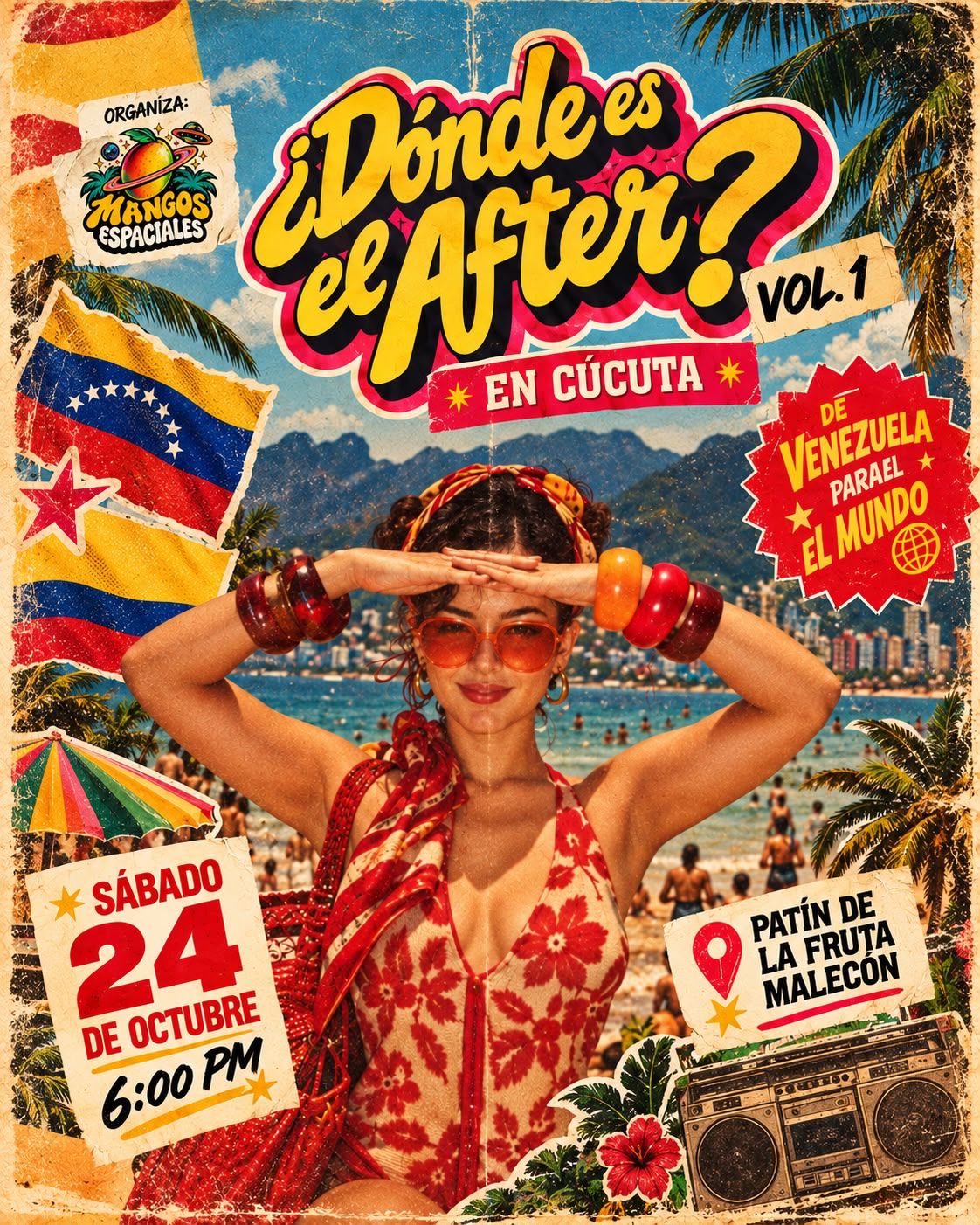Afiche ¿Dónde es el After? Vol. 1 en Cúcuta